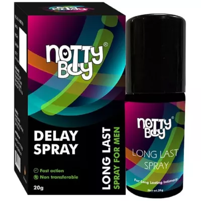 NottyBoy Climax Delay Long Last Spray For Men (20g)